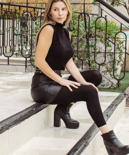 Medias Alteza Sin Pie Opacas