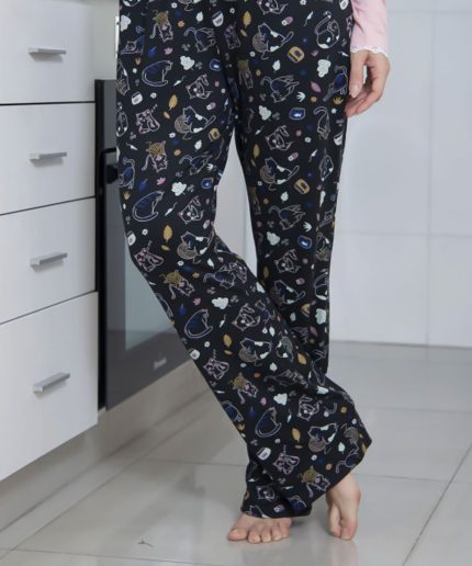 Pijama Cat Invierno Modal Soft